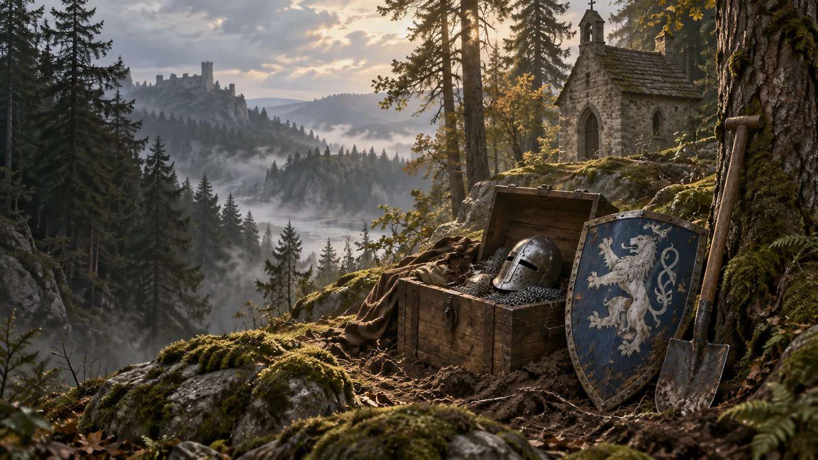 KCD2 Lions Crest: Gaibl, Chapel, Five Caches