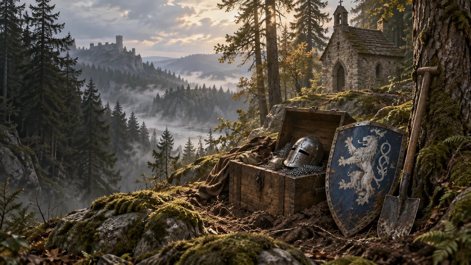 KCD2 Lions Crest: Gaibl, Chapel, Five Caches