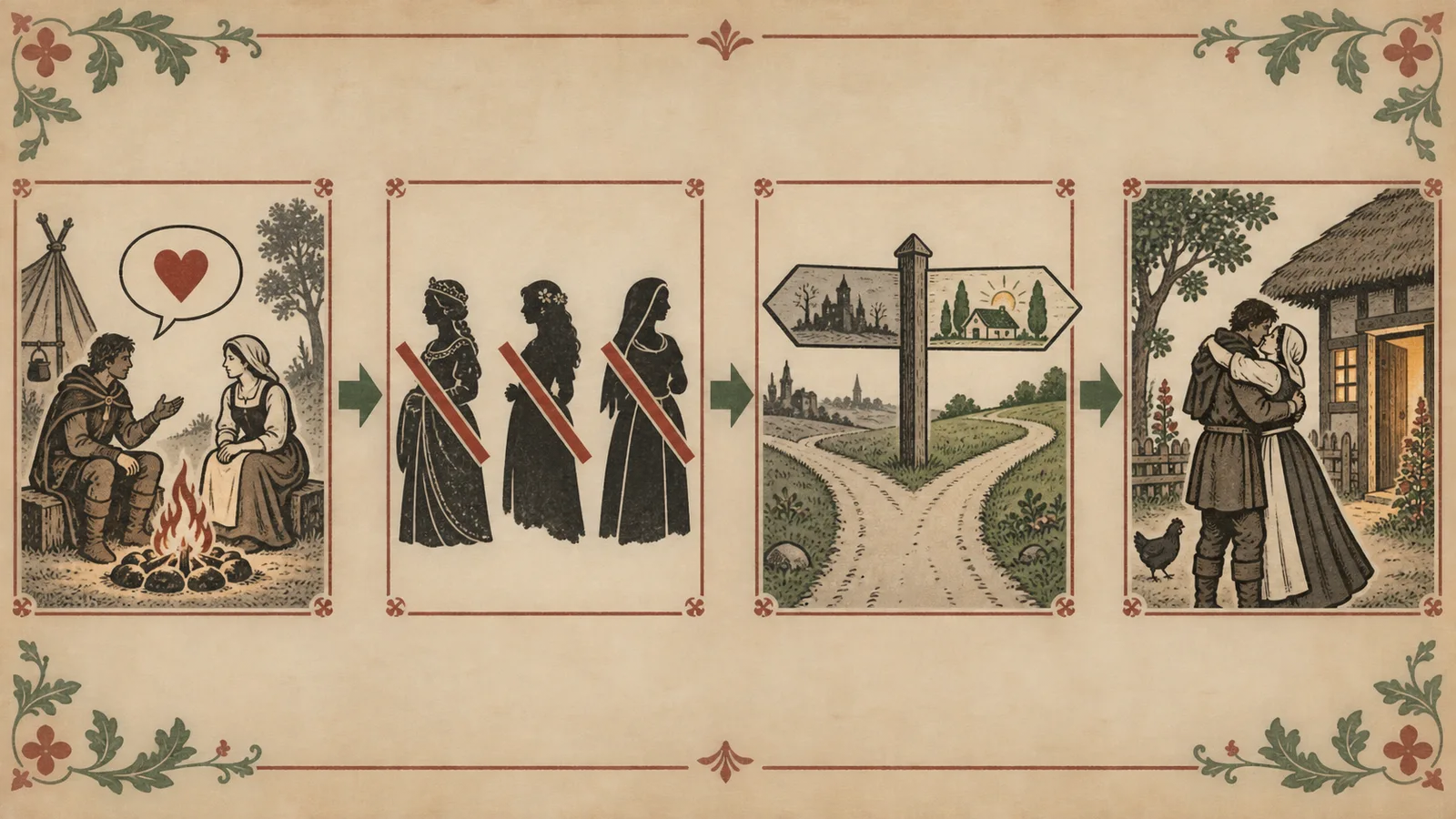 KCD2 Theresa ending path: sweetheart, no major romance, settle down, reunion